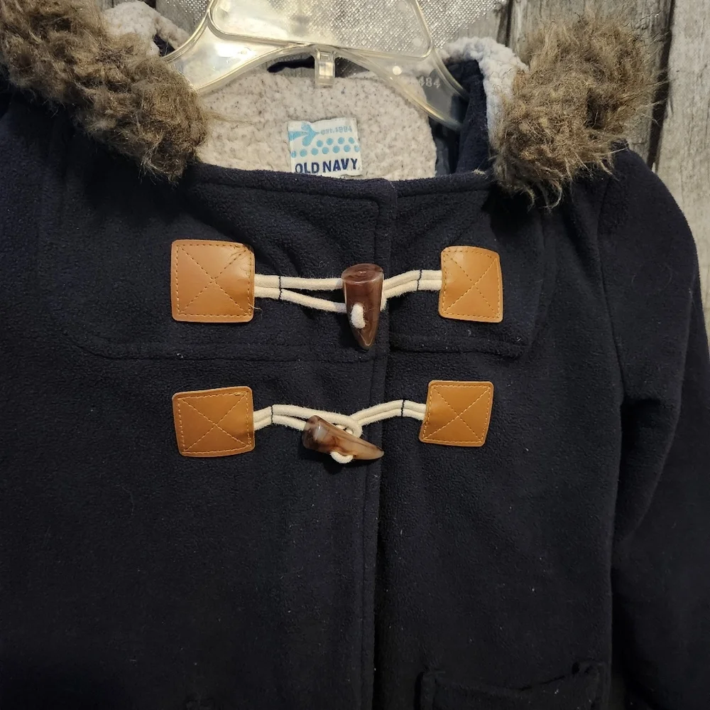 Old Navy Navy Blue‎ Coat for Girls